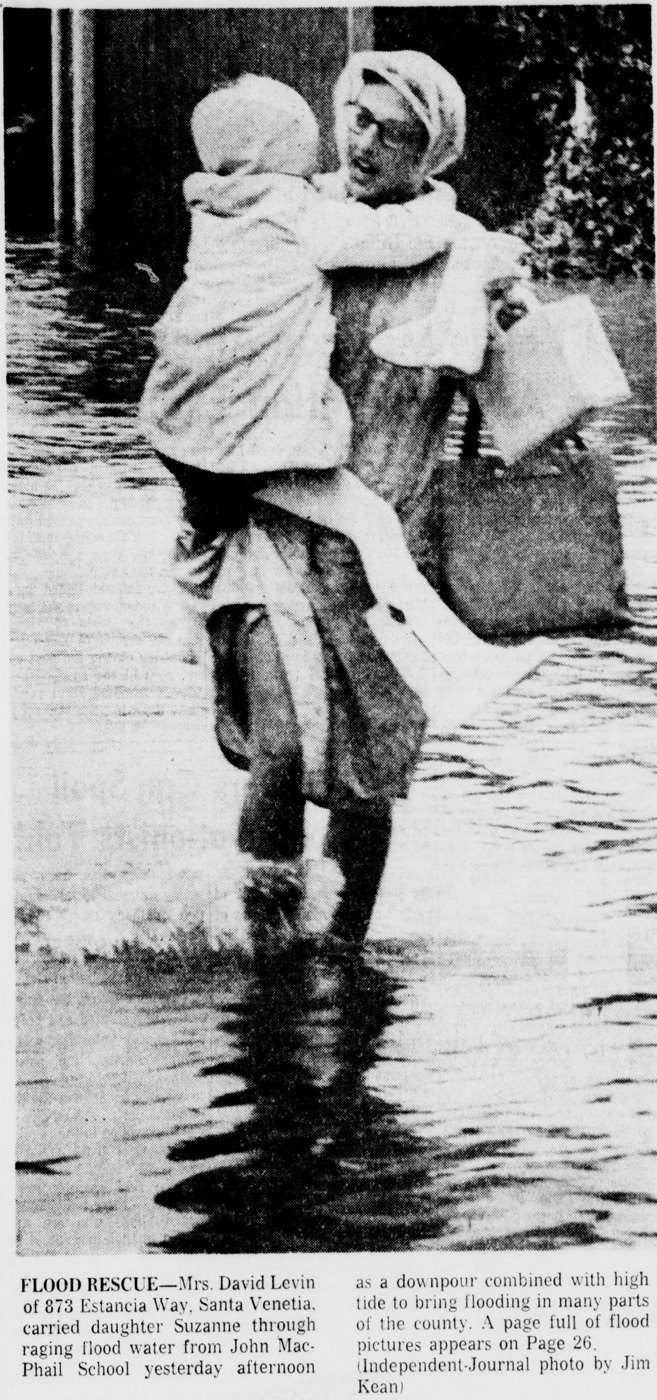 December 1966: a flood rescue in Santa Venetia