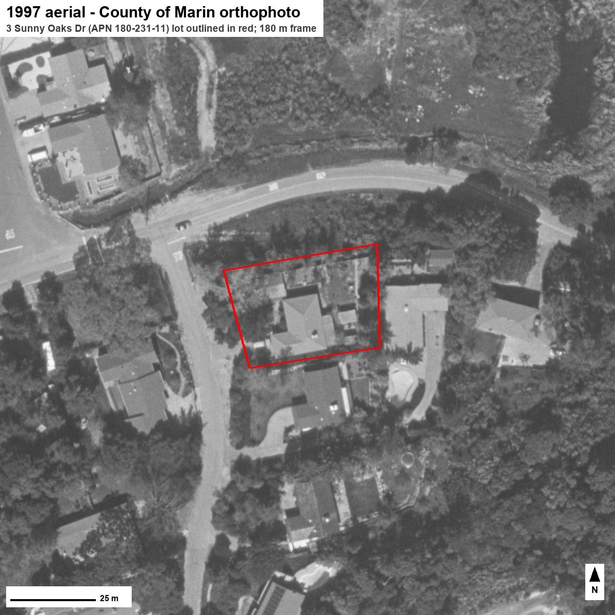 1997 aerial view