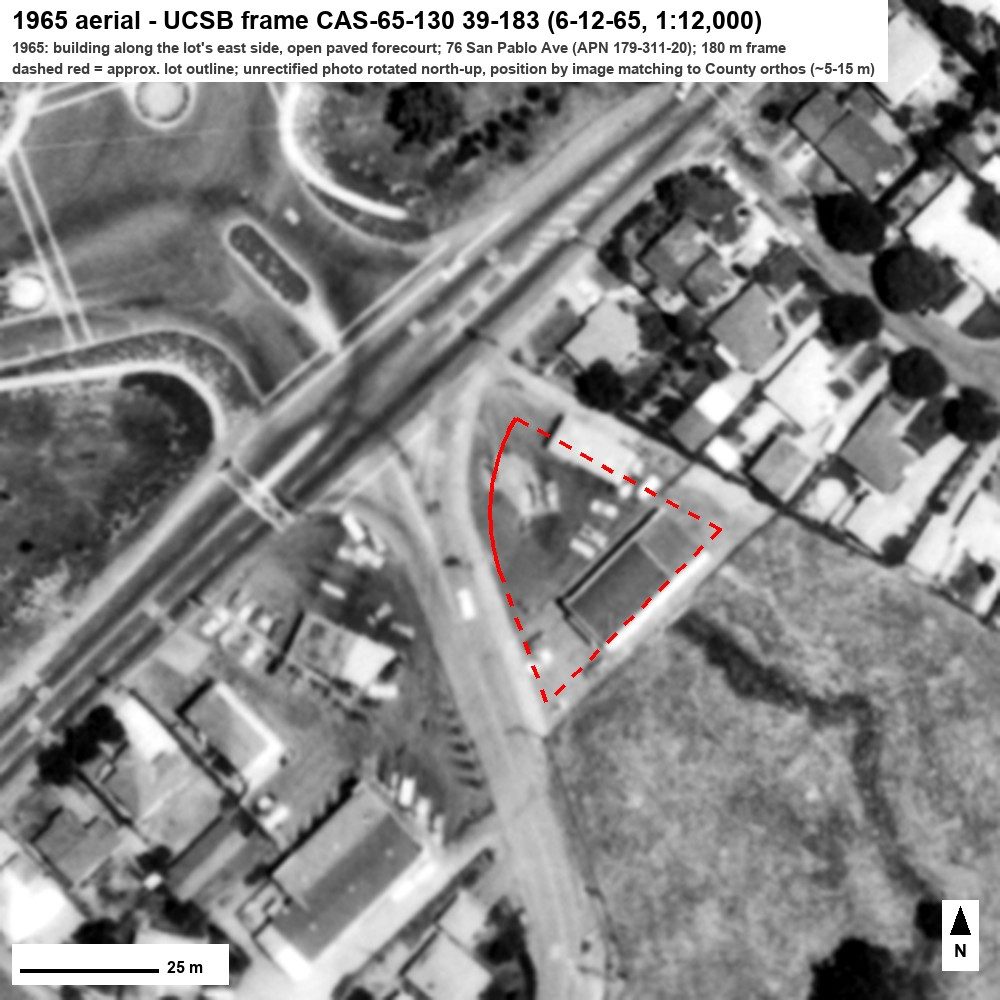 1965 aerial view
